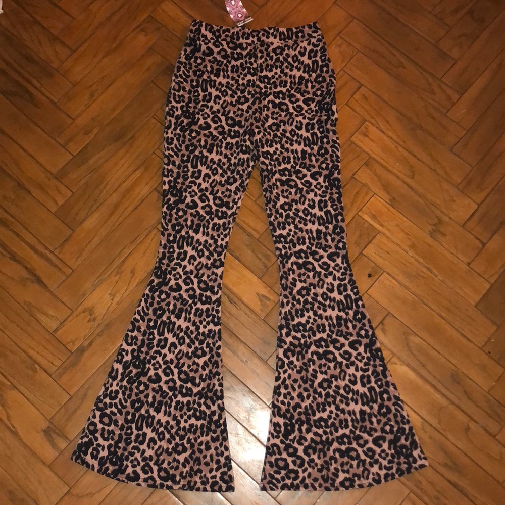 NWT Leopard Trouser